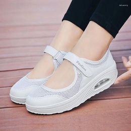 Casual Shoes Women's Breathe Women Vulcanised Sneakers Sneaker Mesh Light Female Footwear Spring