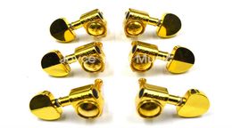 Grover Style Gold Semicircle Guitar Tuning Pegs Tuners Machine Head 3L3R5020961