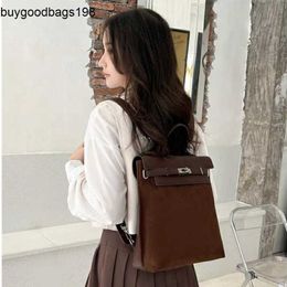 Designer Bag Backpack Bags Womens Leather Commuting Travel Luxury 2024 New One Piece Replacement