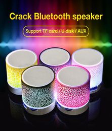 A9 Bluetooth Speakers With 7color LED Wireless Bluetooth speaker hands Portable Mini loudspeaker TF USB FM Support sd card PC6614517