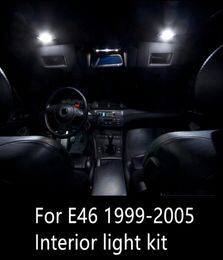 Shinman 14pcs error LED Interior Light Kit for BMW 3 series E46 323i 325i 328i 330i 19992005 car interior light1683351