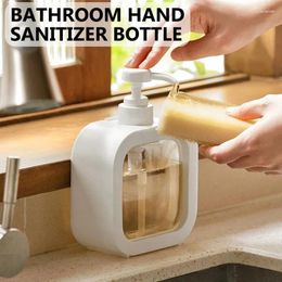 Liquid Soap Dispenser Clear Refillable Pump Empty Bottle With Press For Shampoo Shower Lotion Hand Bottles