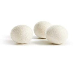 Wool Dryer Balls Premium Reusable Natural Fabric Softener 276inch Static Reduces Helps Dry Clothes in Laundry Quicker sea ship DA9001960