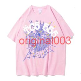 Designer Sp5der 5555 shirts Young Thug T-shirt Hip Hop Mens and Womens Hoodie High Quality Printed Spider Powder Pullover 555555 European Size s-xxl gb