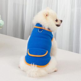 Dog Apparel Fleece Pet Clothes Warm Vest Winter Cute Hoodie Sweater Coat Costumes For Small Medium Puppy Shirt Jacket Clothing