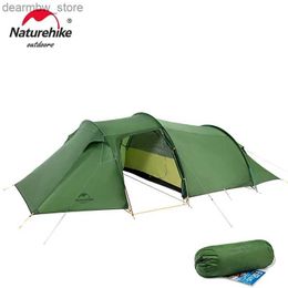 Tents and Shelters Naturehike Opalus 2 3 4 Tent 2 3 4 Person Hiking Tent 4 Season Tent Ultralight Family Travel Tent 20D Waterproof Camping Tent L48