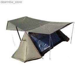 Tents and Shelters Outdoor Camping Bilayer Tent Canopy Two in One Windproof and Rainproof Ultra Lightweight and Portable Shelter Tent L48