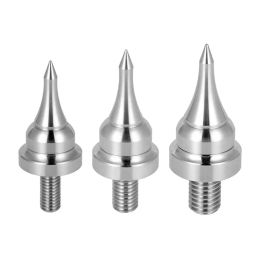 Accessories 4PCS HIFI Audio Speaker Isolation Spikes 316 Stainless Steel Tuna Foot Nails /Pad Stand Shock Absorber Shockproof Cone Base