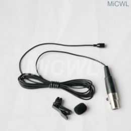 Microphones Mini TA4F 4Pin Tie Clips Lavalier Microphone For Shure Wireless Lapel BeltPack System Omnidirectional Mics