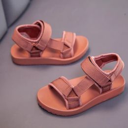Sneakers 2021 Boys Sandals Summer Kids Sandals For Girls Children Beach Shoes Rubber School Shoes Breathable Open Toe Casual Boy Sandal