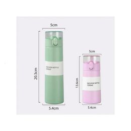 150250ml Water Cup Nonslip Bottom Keep Warm Drinkware Ultracompact Lovely Insulated Thermal Mug School Supply 240402