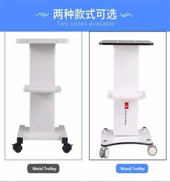 High Quality Beauty Machine Trolley Stand Cart Aluminium Alloy Holder Trolley Rolling Assembled Stand For Beauty Salon SPA3677152