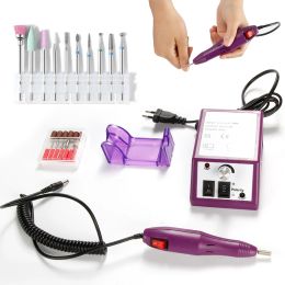 Tools Pro Nail Drill Manicure Hine 10pcs Milling Cutters Set Electric Nail Drill Bits Removing Gel Polish Pedicure Nail File Tools