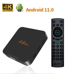 Box SX97 Mini Android Tv Box Amlogic S905W2 Android 11 Smart Tv 4k 4G 32GB WIFI 2.4G/5G BT 5.0 Set Top Box Media Player TV Receivers