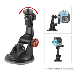 Action Camera Car Suction Cup Mount Holder with Tripod Adapter for GoPro hero 7654 SJCAM YI Other Action Cameras5284282