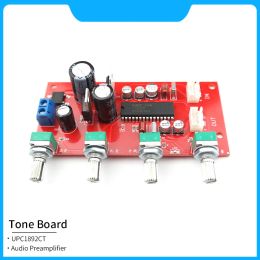 Amplifier UPC1892CT Audio Preamplifer UPC1892 Preamp Module Tone Board With Bass Treble Balance Sound Control For Amplifier