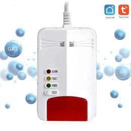 Detector Wifi GAS Alarm Detector WiFi Natural Leak Combustible Gas Detector APP Network Notification for Tuya Smart life