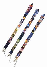 Cell Phone Straps Charms 20pcs Cartoon The Promised Neverland Neck Lanyard Mobile Key Chain ID Holders Badge Chains Jewelry Acce4749394