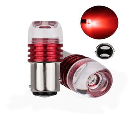 20PCS Red 1157 BAY15D P215W Strobe Flashing LED Projector Bulbs For Car Tail Brake Lights Auto Turn Signal Lamp Bulb3601678