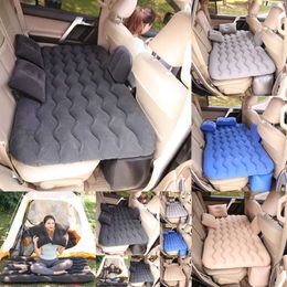 New Travel Moisture-proof Iatable Mattress Bed Back Seat Sofa for Car Interior with Air Pump