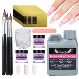 Kits Acrylic Nail Set Kit Multifunctional Nail Supplies Long Lasting Nail Styling Tool For Women Acrylic Application Home DIY & Salon