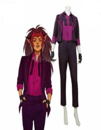 Shera ve Power Prensesleri Catra Cosplay üniforması Cadılar Bayramı Kostümleri31564869698869