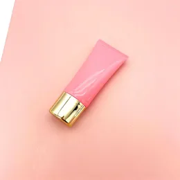 Storage Bottles Empty Pink Soft Cosmetic Packaging Plastic Squeeze Tube For Sunscreen Cream 40ml 1.35oz