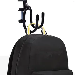 Storage Boxes No-Punch Desktop Backpack Hook Bendable Skateboard With Flat Surface For Home Bag Umbrella