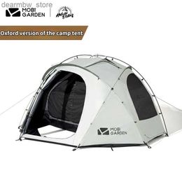 Tents and Shelters Mobi Garden Nature Hike Outdoor Camping Tent Large Space Windproof Rain Proof Ventilation Camping Equipment Tourist Tents L48