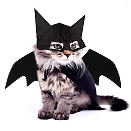 Dog Apparel Pet Transformation Costume Cat Clothes Halloween Mask Bat Wings Corset Decoration