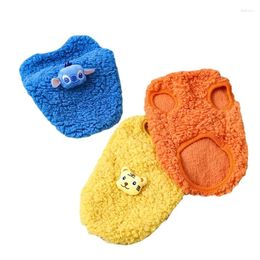 Dog Apparel Vest Pet Clothes Granular Fleece Material Factory Direct Sales One Piece Drop Price Concession