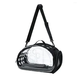 Cat Carriers Puppy Shoulder Bag Breathable Dog Universal Travel Out Transparent Portable Space Foldable For Cats