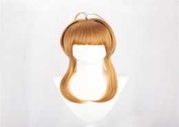 Card Captor KINOMOTO SAKURA Cosplay Wig Hair Cap0123451937383