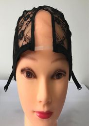 Professional Lace Front Wig Caps For Making Wigs With Adjustable Strap Weaving Cap Tools Hair Net Hairnets Drop6790195