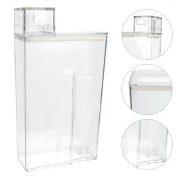 Liquid Soap Dispenser Laundry Containers Detergent Storage Box Hand Transparent Sub Bottle