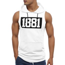 Gym Tank-Top MenS Sleeveless-Shirts Singlet Y2k Mardi-Gras Bodybuilding Waistcoat Basketball Sportswear Ribbed Fitness wear 240407