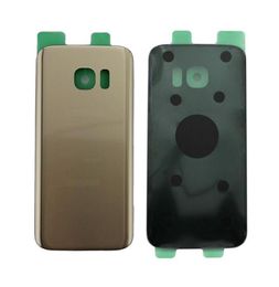 Originales neues Glas Rückenbatterie -Tür mit Aufkleber für Samsung Galaxy S7 G930 G930F HACK HAUSSCHAFTSCHAFT SEVENTUNGSTETTETE 1477946