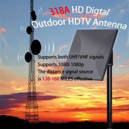 Box 318A Outdoor TV Antenna Directional HDTV Antenna Signal strong fit for FM / VHF / UHF Upgrade tv box antena tv digital