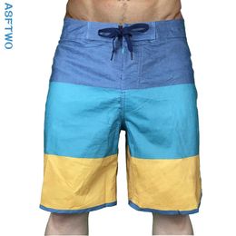 Hot Selling Cotton Stretch Spring Surf Beach Pants Mens Asftwo Bodybuilding Shorts Brushed Swimming Trunks