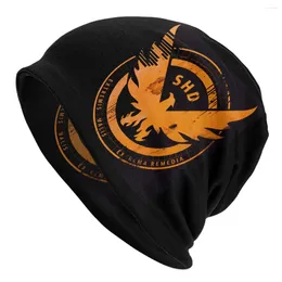 Berets The Division 2 Shd Bonnet Hats WinterAutumn Street Skullies Beanies For Men Women Knit Hat Warm Head Wrap Caps