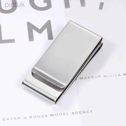 Money Clips NEW Money Clip Fashion Clamp Pocket Clip Metal Mans Bill Money Clips Credit Cards Holder 240408