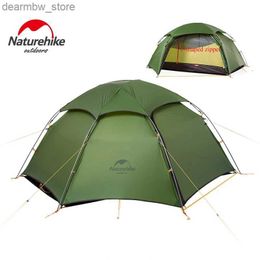 Tents and Shelters Naturehike Cloud Peak Tent Ultralight Waterproof 2 Person Backpacking Tent Portable Outdoor Hiking Beach 4 Season Camping Tent L48