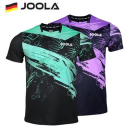 JOOLA Table Tennis Jersey Comfortable Sports T-shirt Breathable Short Sleeve Ping Pong Shirt 240403