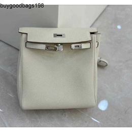 Designer Bag Backpack Bags 2024 New Single Shoulder Crossover Small Square Genuine Leather Womens Crossbody Double