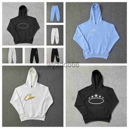 Erkekler ve Kadınlar Cortezs Hoodie Sports Wear Sweater Pantolon Tasarımcısı Tracksuit Street Giyim Sweatshirt Demon Cortieze Kargo Külotu Uzun Kollu Corteizd 95 AOT9