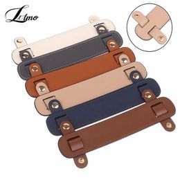 10 Colors Bag Strap Decompression Shoulder Pads Handle Fixing Clip Bag Accessories Wide Leather Bag Strap Shoulder Rest 240329
