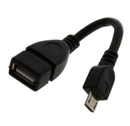 USB A Female to Micro USB 5 Pin Male Adapter Host OTG Data Charger Cable Adapter 3201159377