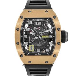 Luxury Designer Watch Richar Men's Mille Watches Mechanical Automatic Movement Luminous Sapphire Waterproof Fashion Wristwatches Rubber Silicone Watchband NP2A