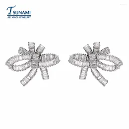 Stud Earrings Luxurious And Exaggerated Bow Tassel The Exquisite Jewelry Was Designed As A Bridal Gift For Female Wedding ER-084