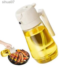 Other Kitchen Dining Bar Kitchen oil dispenser Mr. spray bottle olive oil container cooking oil bottle 2 in 1 470ml spray bottle kitchen gadget yq2400408